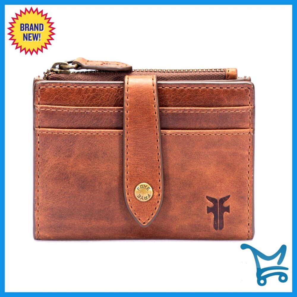 Genuine Leather Coin Purse With Lock Closure And Multiple Pockets